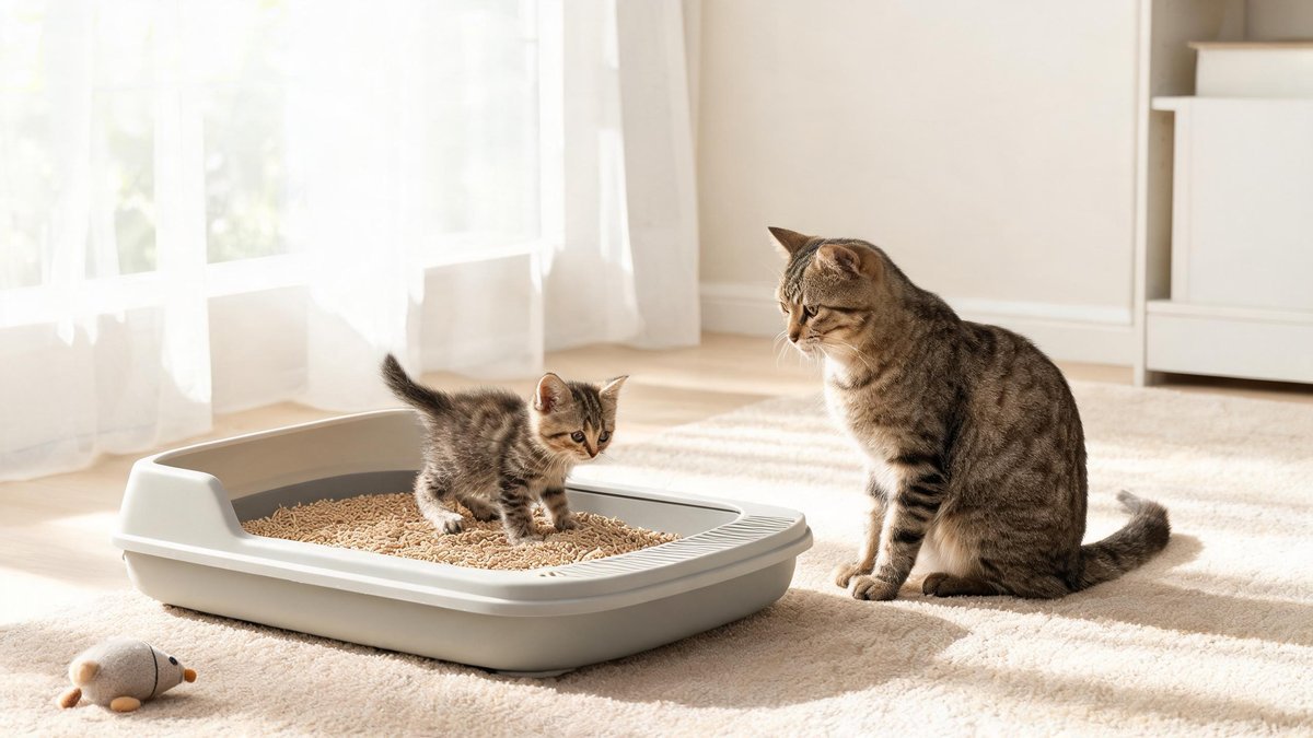 How to Litter Train a Kitten in One Week