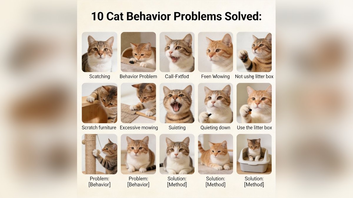10 Cat Behavior Problems Solved: Expert Tips