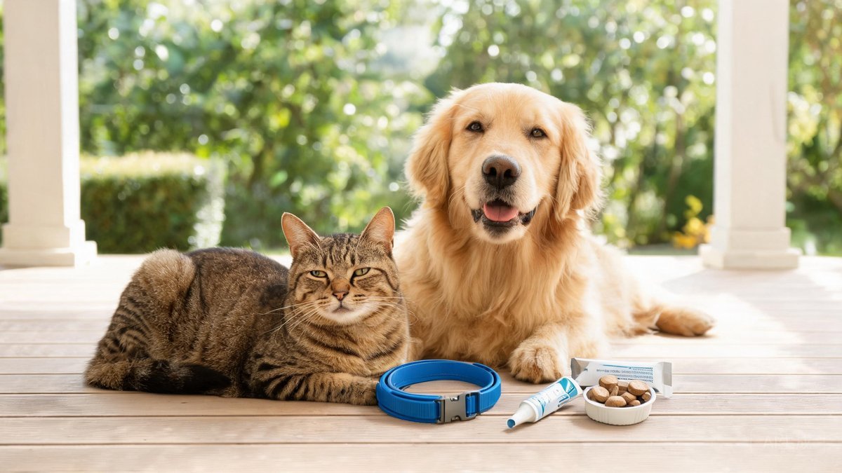 Flea and Tick Prevention for Dogs and Cats Year-Round