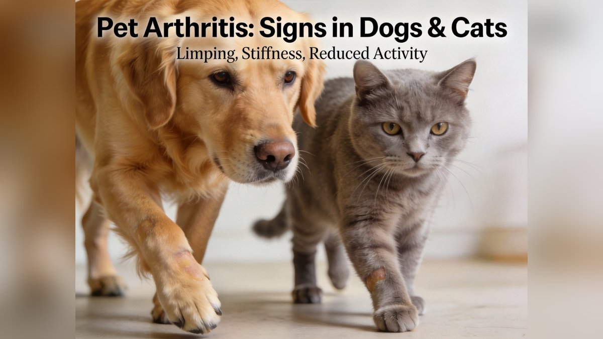 Pet Arthritis in Dogs and Cats: Signs, Treatment, and Home Relief Options